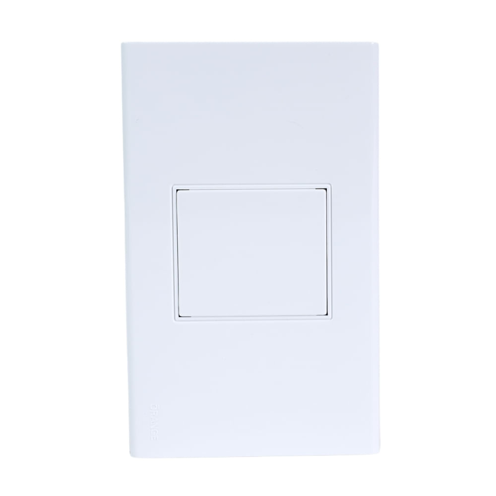 Placa Ciega Blanco Orange Placa Ciega Blanco Orange