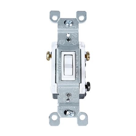 Interruptor Simple Palanca 3 conmutadores 15A 120V Leviton Levitón
