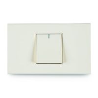 Interruptor Simple Classic Orange Blanco 16A 250V