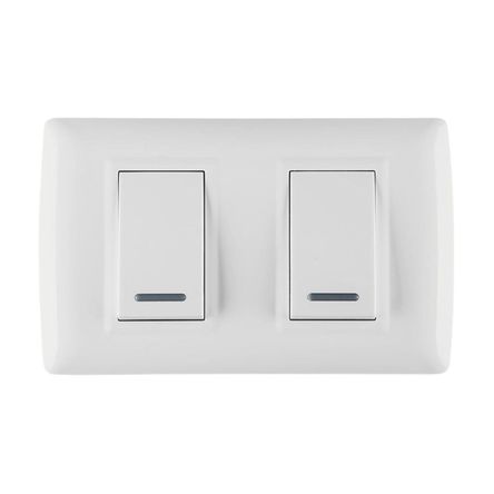 Interruptor Doble - Basic Orange Interruptor Doble - Basic Orange