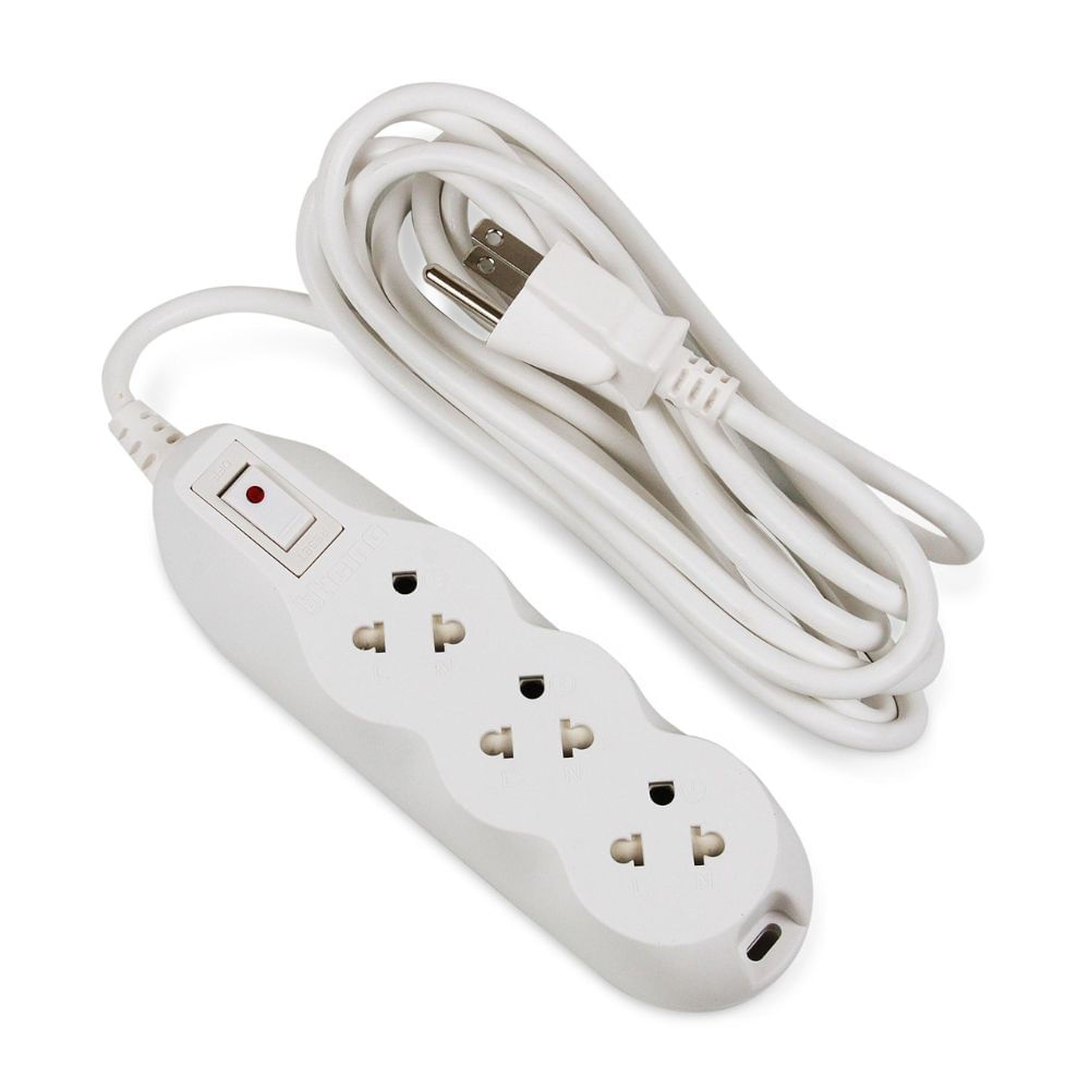 Extensión Universal 3 tomas + L/T Bticino