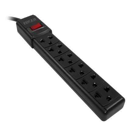 Regleta extensión Forza 2200W 6T Forza PS001B Forza Power Technologies Regleta extensión Forza 2200W 6T Forza PS001B Forza Power Technologies