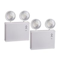 Lámpara de emergencia Werken de 2 luces 2.4w – Pack x 2 unidades