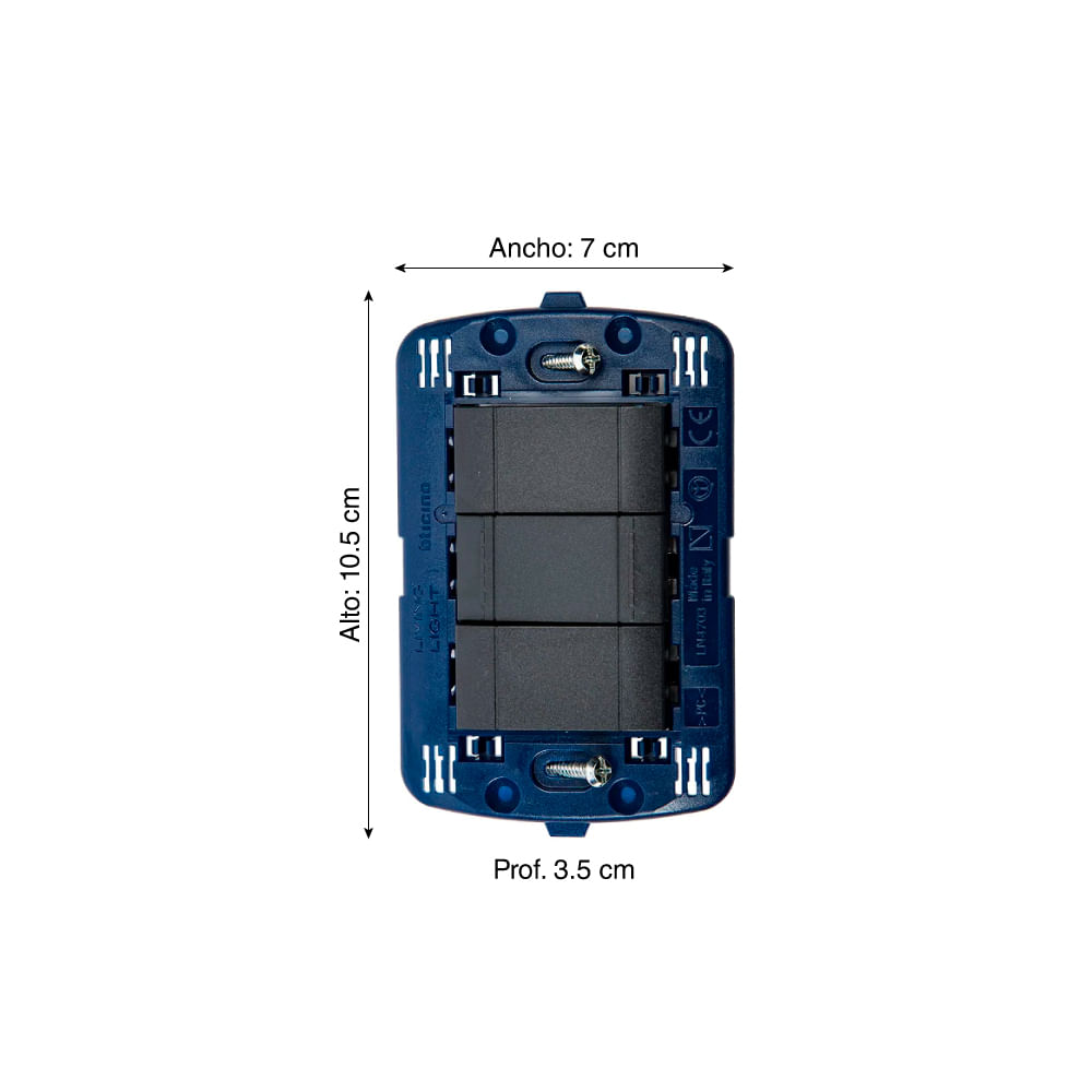 Pulsador Timbre Living Light Bticino Pulsador Timbre Living Light Bticino