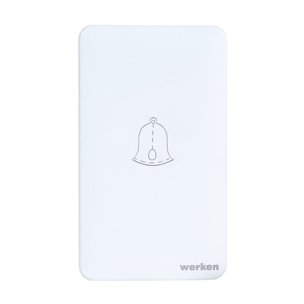 Timbre Ding Dong 120d Werken Inalámbrico ABS 12cm Timbre Ding Dong 120d Werken Inalámbrico ABS 12cm