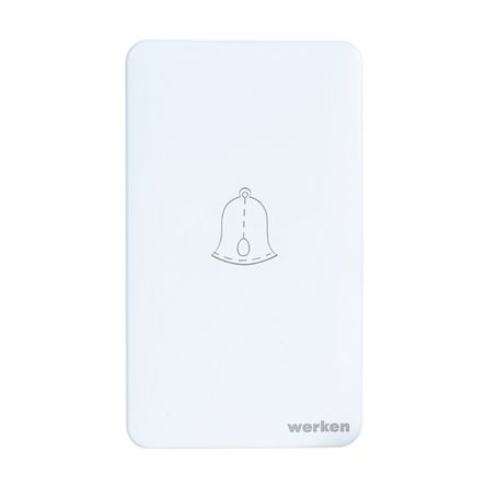 Timbre Ding Dong 120d Werken Inalámbrico ABS 12cm Timbre Ding Dong 120d Werken Inalámbrico ABS 12cm