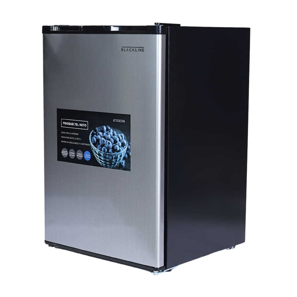 Frigobar 76 litros Minibar Vcm Sil Blackline