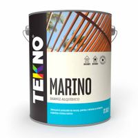 Barniz Marino Brillante Tekno 1 galón Protección Resistente para Madera