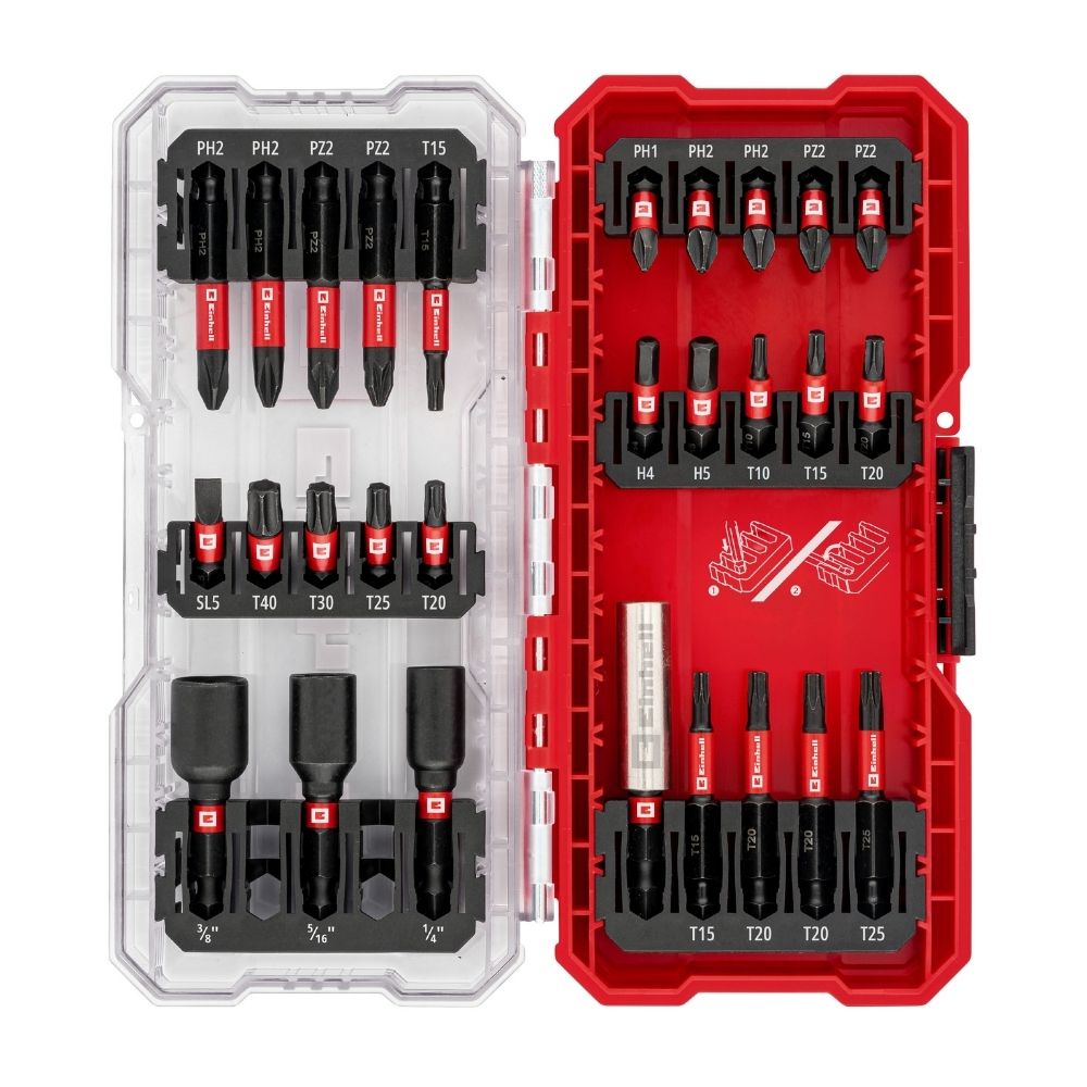 Set de accesorios S - Case 28 piezas Einhell Set de accesorios S - Case 28 piezas Einhell