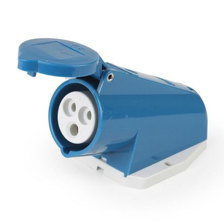 Toma visible IP44 16A 2P + T 250V 6H Mennekes Toma visible IP44 16A 2P + T 250V 6H Mennekes