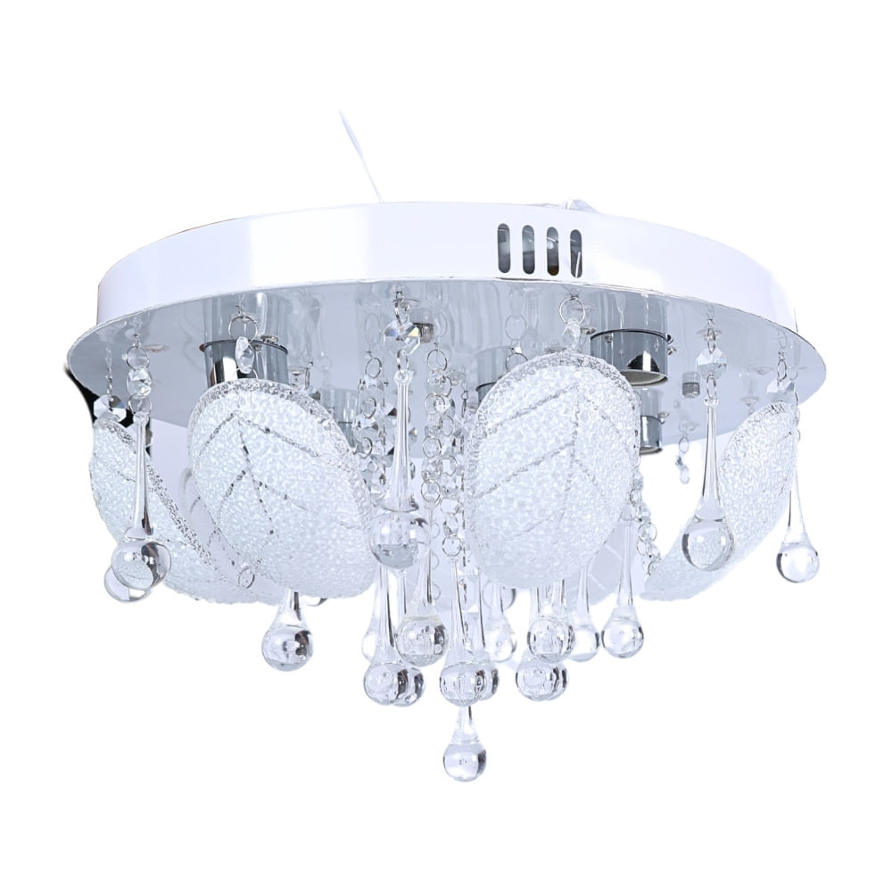 Lámpara Colgante Orange Eiffel 5 Luces 40cm con Control Lámpara Colgante Orange Eiffel 5 Luces 40cm con Control