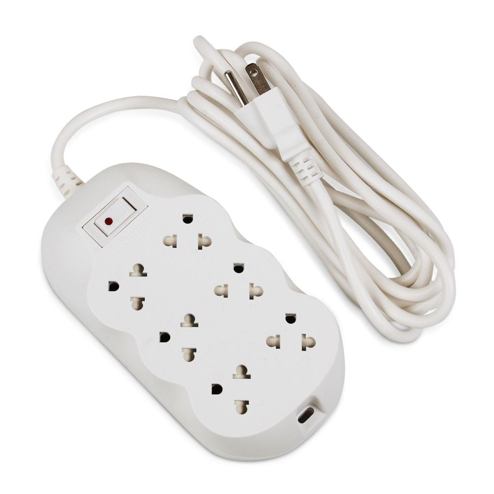 Extensión Universal 6 tomas + tierra 3m Bticino Extensión Universal 6 tomas + tierra 3m Bticino