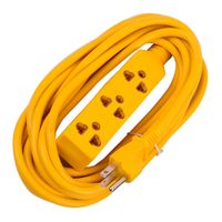 Extensión 3 tomas tierra 3x18awg 5m Werken
