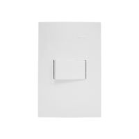 Interruptor Simple Simon S25 Blanco de Policarbonato