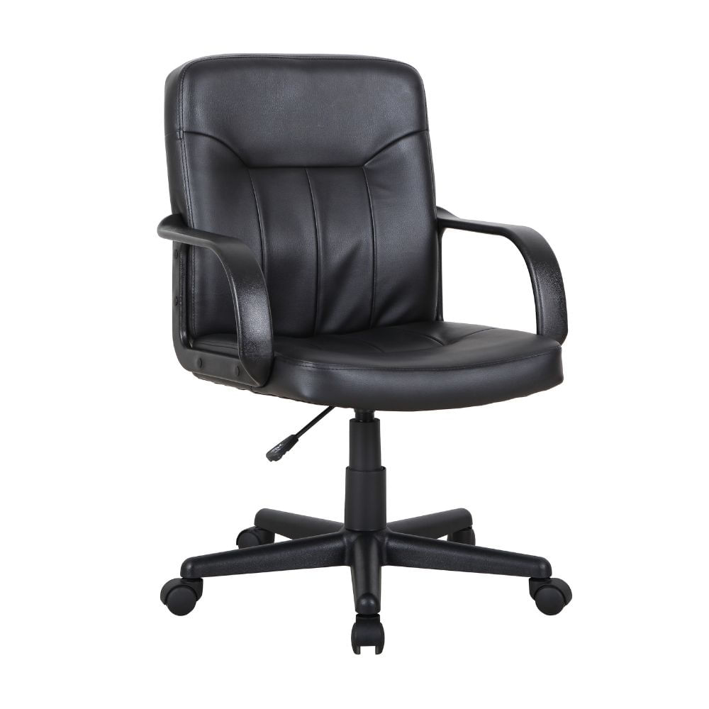 Silla de Oficina Giratoria Texas Nylon/PP/Acero Negro Orange