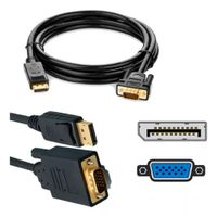 Cable Adaptador Dp Display Port - A - Vga 1.8m Ugrm