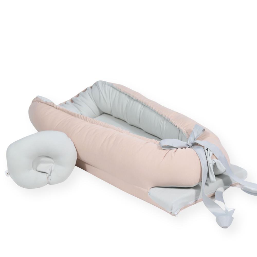 Nido Colecho Acolchonaditos Flamingo Ceniza