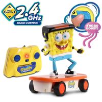 Vehiculo Bob Esponja Skate a Control con Turbo Boost