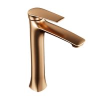 Mezcladora Monocomando Orange Alta Montecarlo Rose Gold