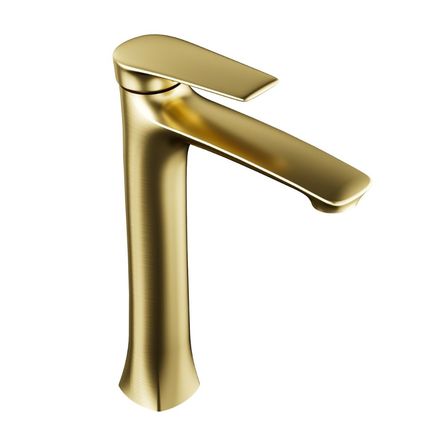 Mezcladora para Lavatorio Monocomando Orange Alta Montecarlo Brush Gold Mezcladora para Lavatorio Monocomando Orange Alta Montecarlo Brush Gold