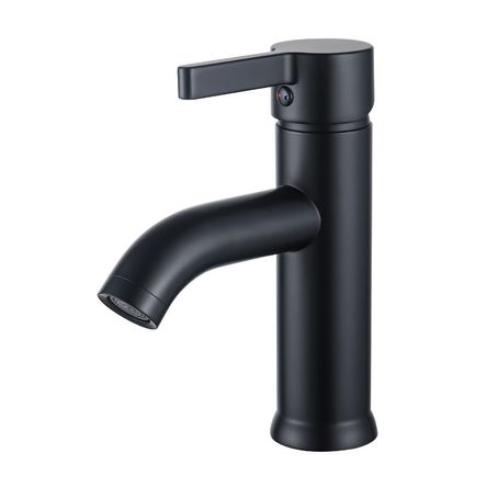 Mezcladora para Lavatorio Monocomando Orange Baja Neo Negro Mate Mezcladora para Lavatorio Monocomando Orange Baja Neo Negro Mate