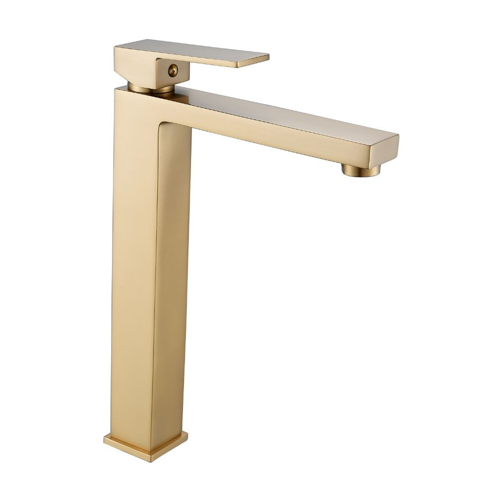 Mezcladora para Lavatorio Monocomando Orange Alta Versalles Brush Gold