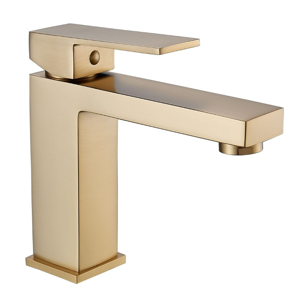 Mezcladora para Lavatorio Monocomando Orange Baja Versalles Brush Gold Mezcladora para Lavatorio Monocomando Orange Baja Versalles Brush Gold