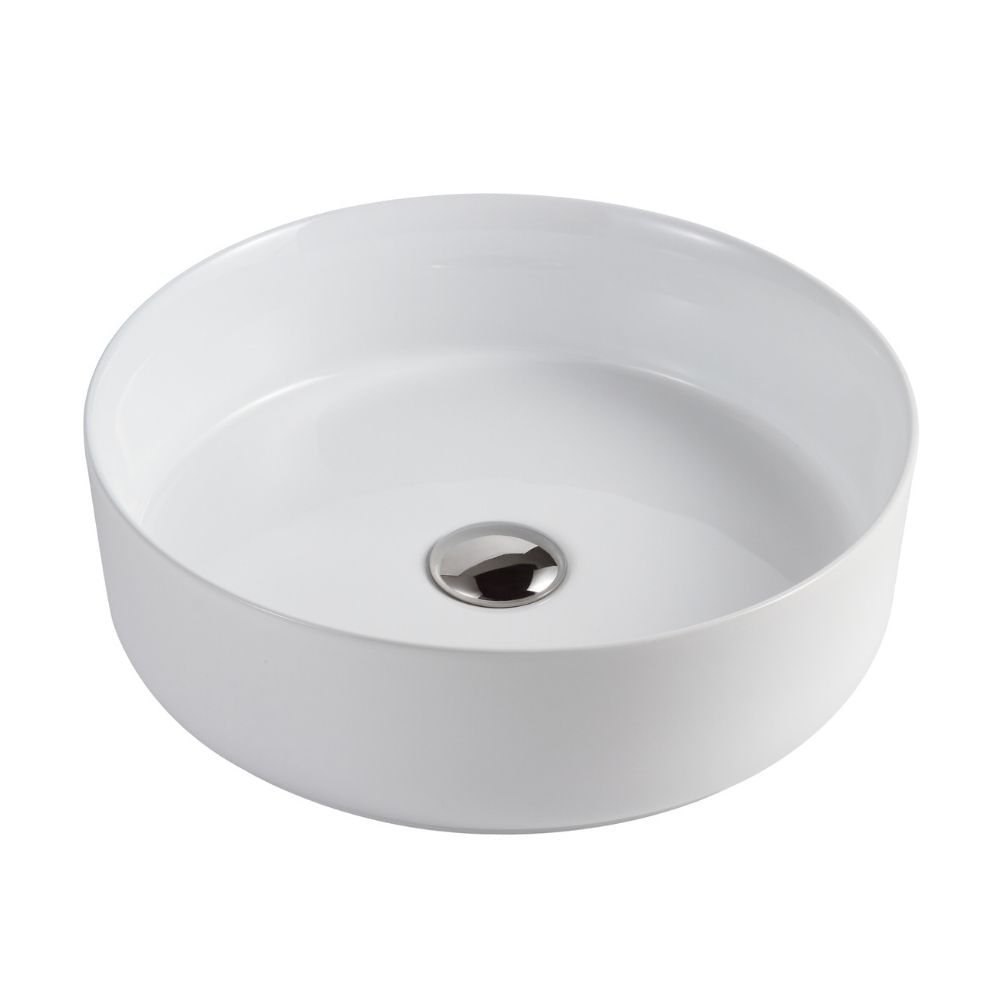 Ovalín Nápoles 36x36x11.4cm Blanco Orange