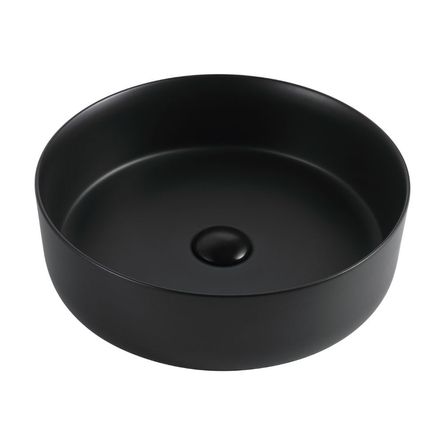 Ovalín de Cerámica NÁPOLES Negro Mate 36x36x11.4cm Orange Ovalín de Cerámica NÁPOLES Negro Mate 36x36x11.4cm Orange