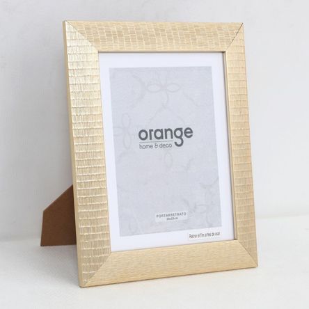 Portarretrato Orange Dorado 20x25cm