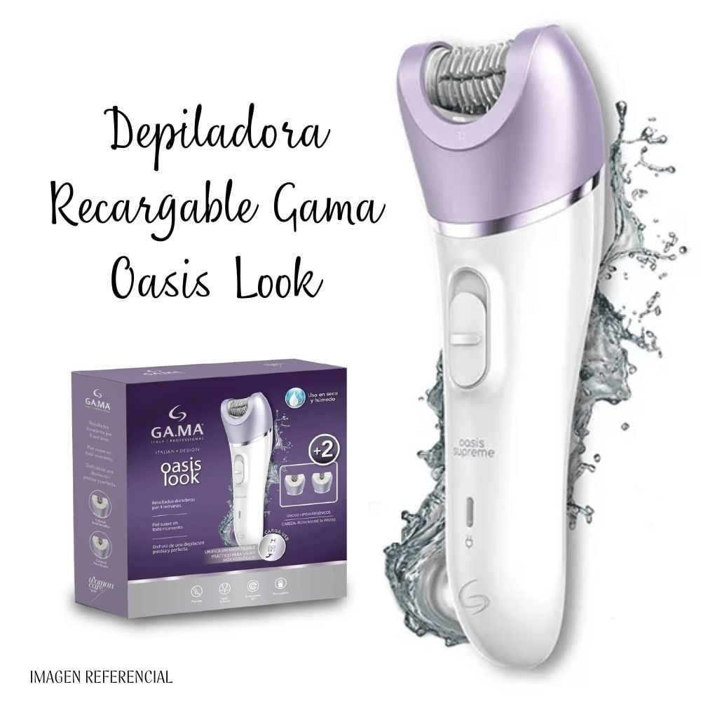 Depiladora Inalámbrica Gama Oasis Look