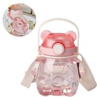 Tomatodo Portátil Oso Backpack con Stickers 3D de 800 ml Rosado  942RS08