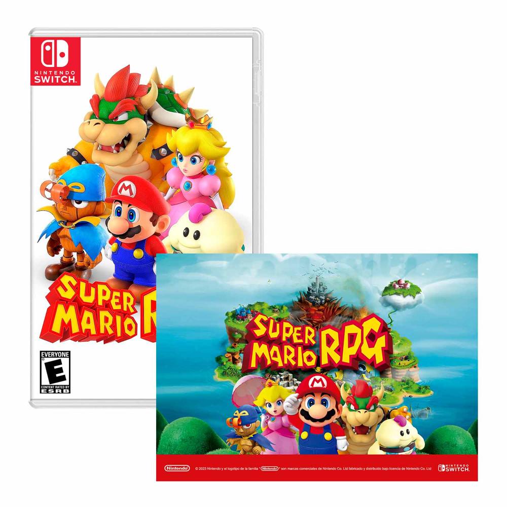 Super Mario Rpg Nintendo Switch + Poster Nintendo Switch