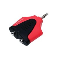 Adaptador 2 Jack Stereo 3.5mm a 1 Plug Stereo 3.5mm RPAN360 ROXTONE