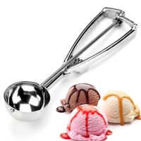 Cuchara Para Helado Con Gatillo 5 Cm Acero Inoxidable