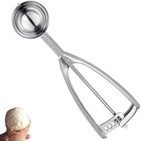 Cuchara para Helado Antiadherente Diseño de Aluminio para Helado 5 Cm