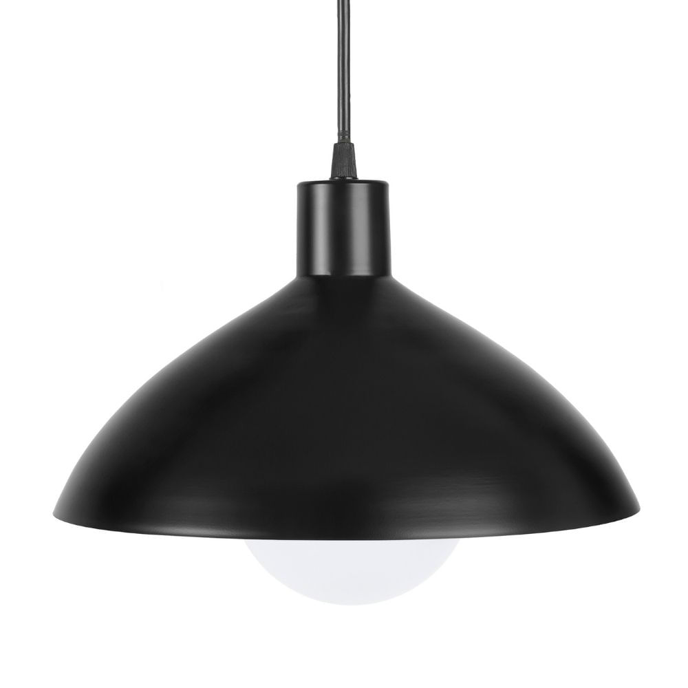 Lámpara Colgante Ciametsa Nuria 1 Luz E27 Negro
