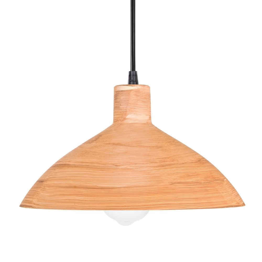 Lámpara Colgante Ciametsa Nuria 1 Luz E27 Madera Lámpara Colgante Ciametsa Nuria 1 Luz E27 Madera