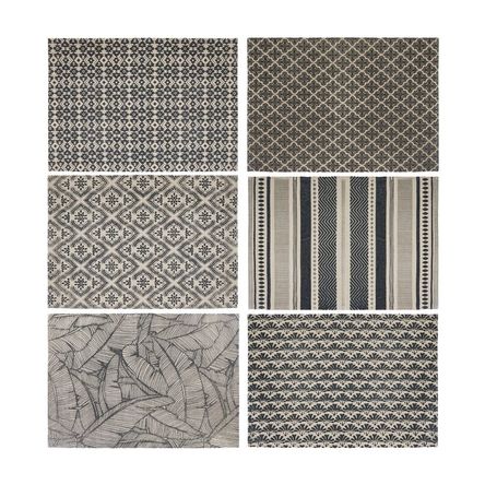 Alfombra Estampada Bordelais Algodón 60x90cm - Modelo Aleatorio Alfombra Estampada Bordelais Algodón 60x90cm - Modelo Aleatorio