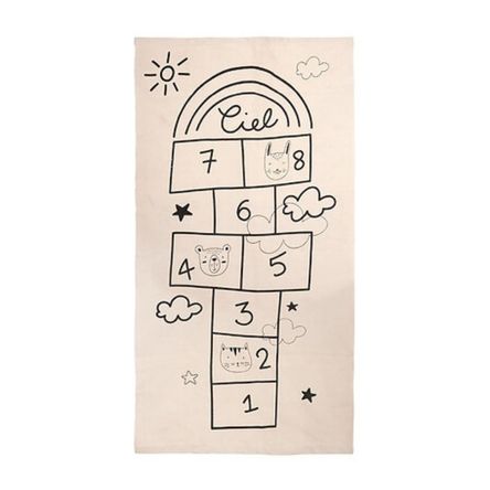 Alfombra Juego Mundo 80x150cm