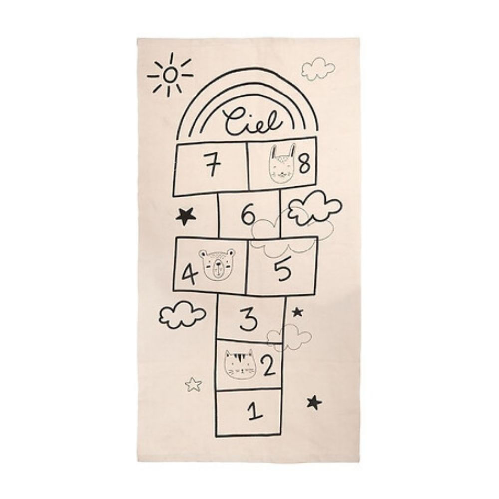 Alfombra Juego Mundo 80x150cm