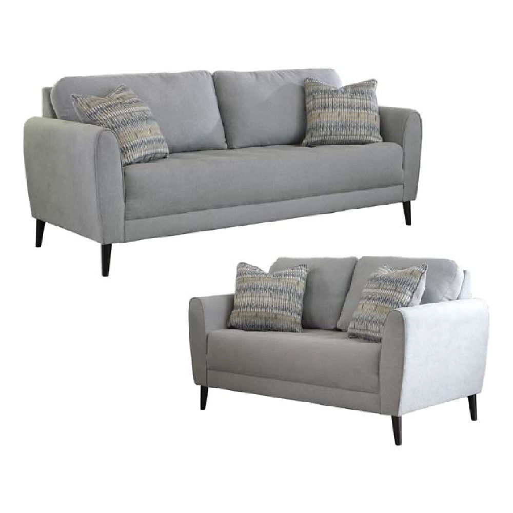 Juego de Sala Venecia 3 2 Gris