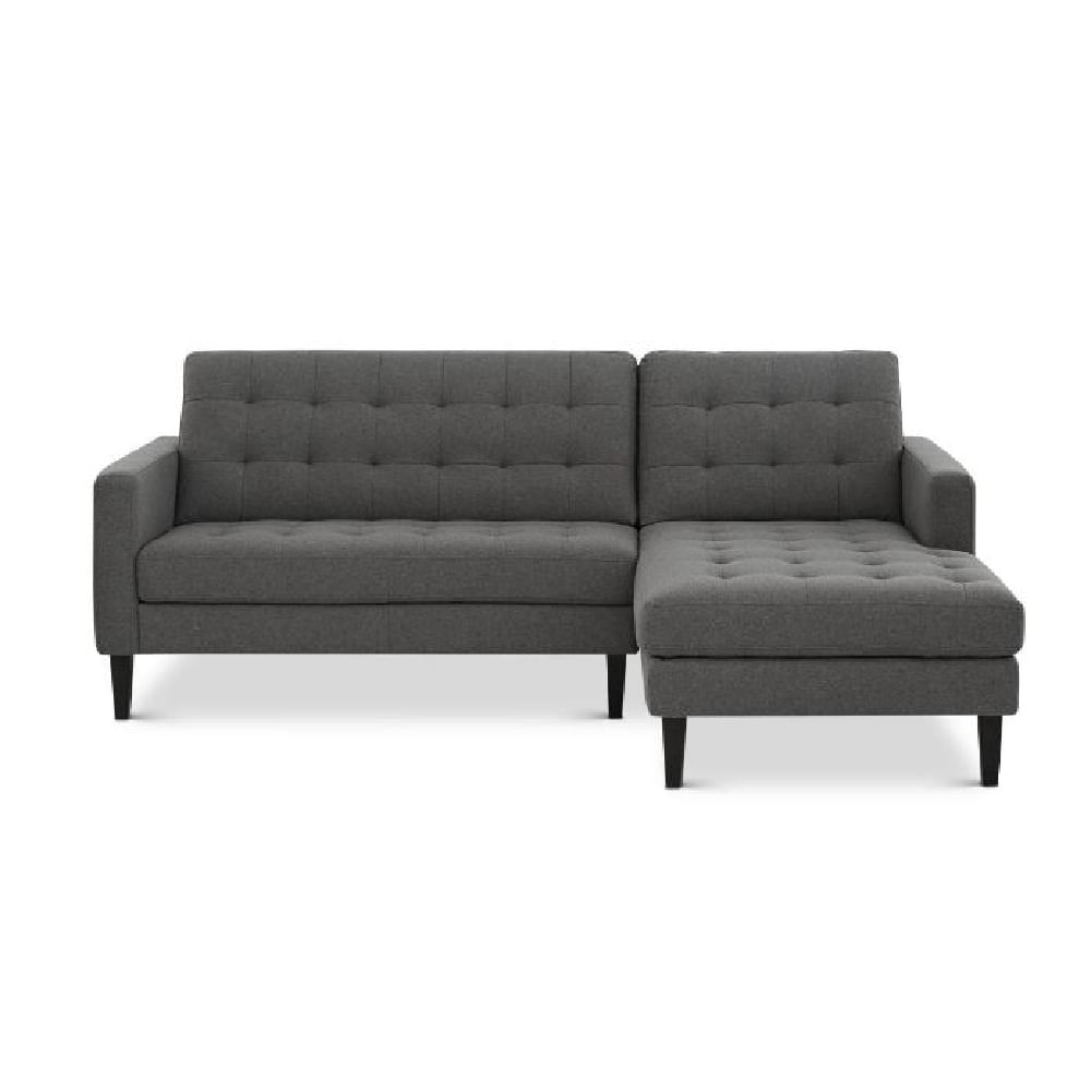 Seccional Lisanne Derecho Gris Oscuro