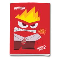 Cuaderno COLLEGE Rayado Intensamente2 80 Hojas