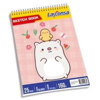 Sketch Book LAYCONSA Anillado Femenino 25 Hojas