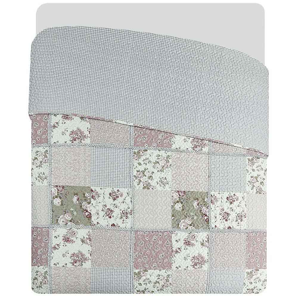 Cubrecama VIVA HOME Patch Dis2 1.5 Plazas