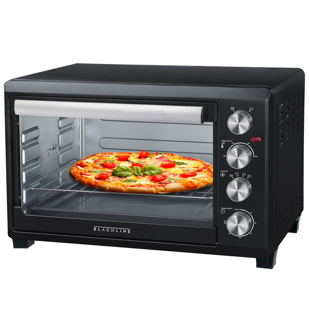 Horno Eléctrico BLACKLINE 38L GR38BR Negro