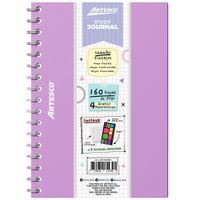 Cuaderno ARTESCO Study Journal Lila + 4 Resaltadores