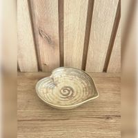 Adorno Plato Bowl Corazon Medium Crema 17xx05 cm