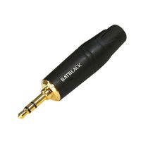 Plug Stereo Aéreo 6.35 LC00161BG BATBLACK